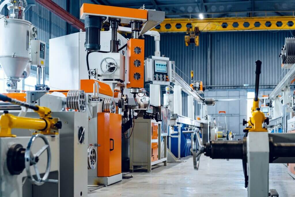 inside a new manufacturing electrical company